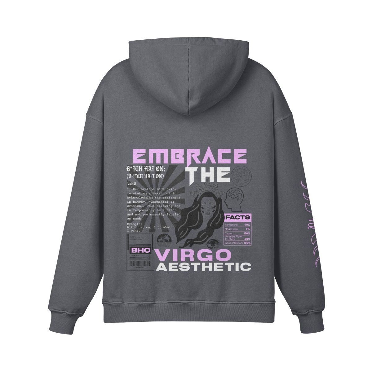 Virgo Lavender Premium Hoodie