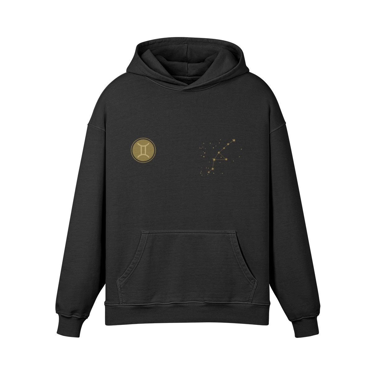 Gemini Golden Premium Hoodie