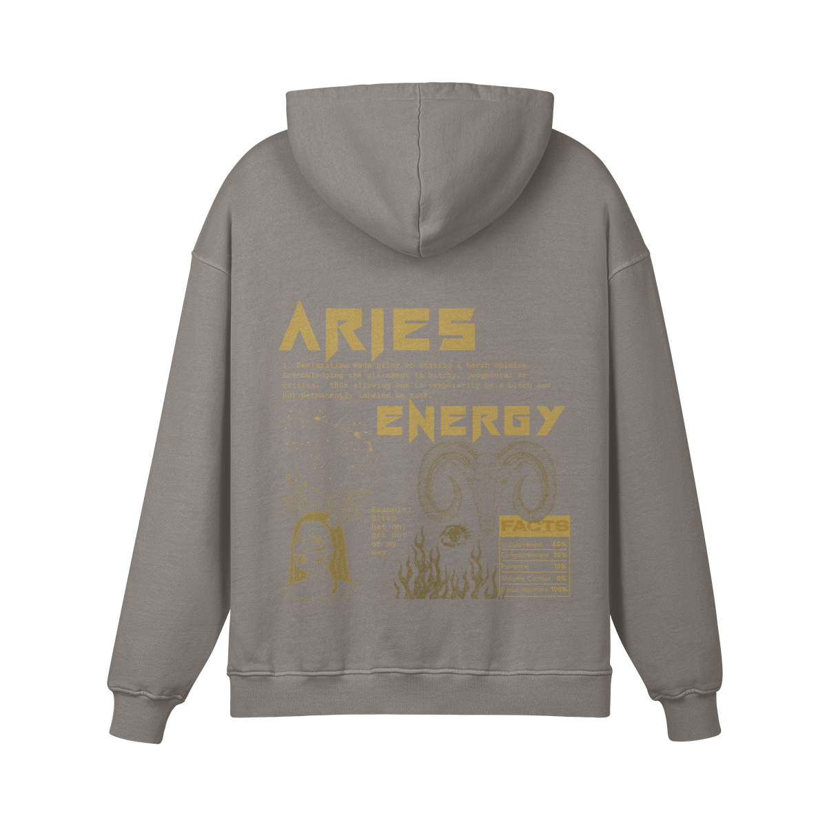 Aries Golden Stay Golden Premium Hoodie