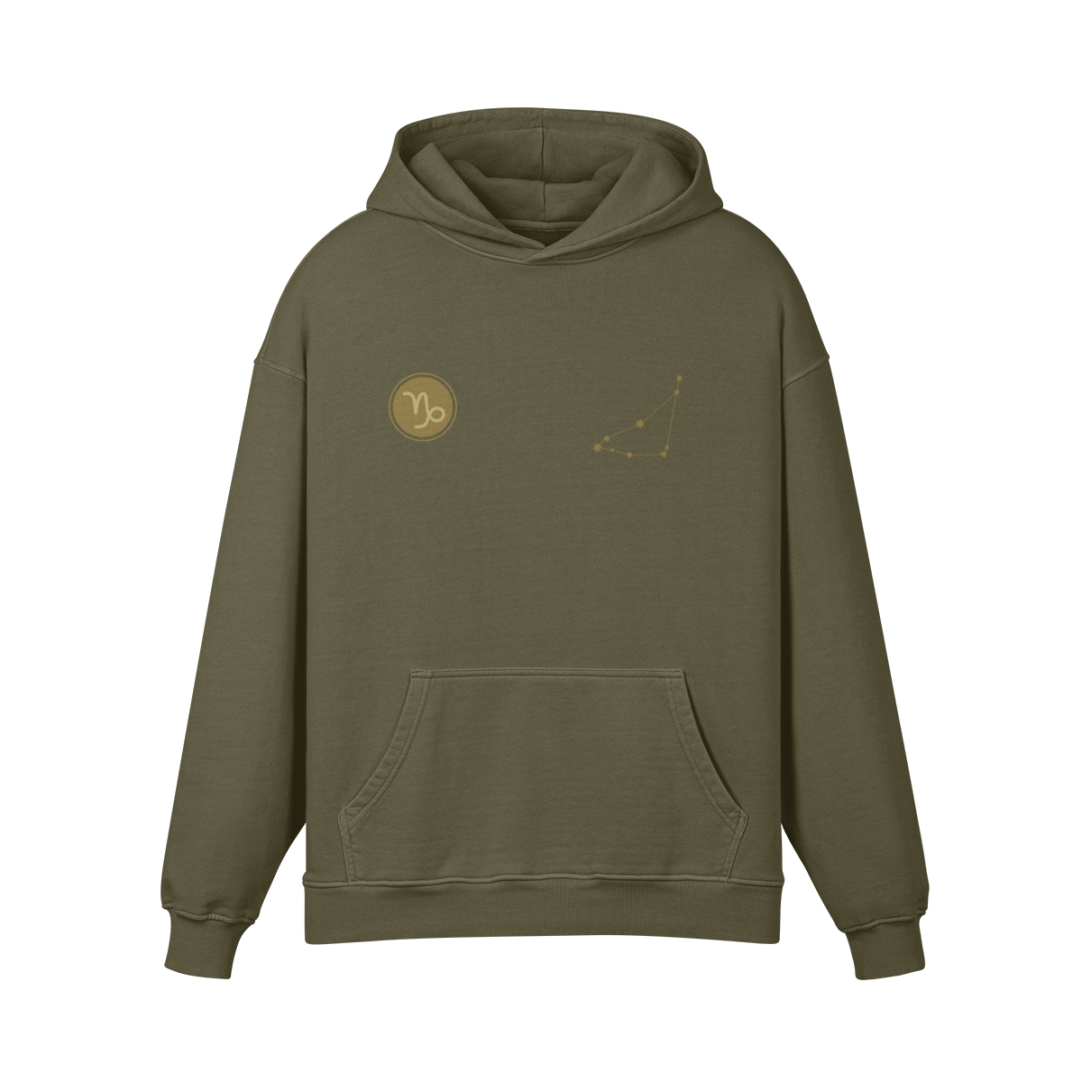 Capricorn Stay Golden Premium Hoodie